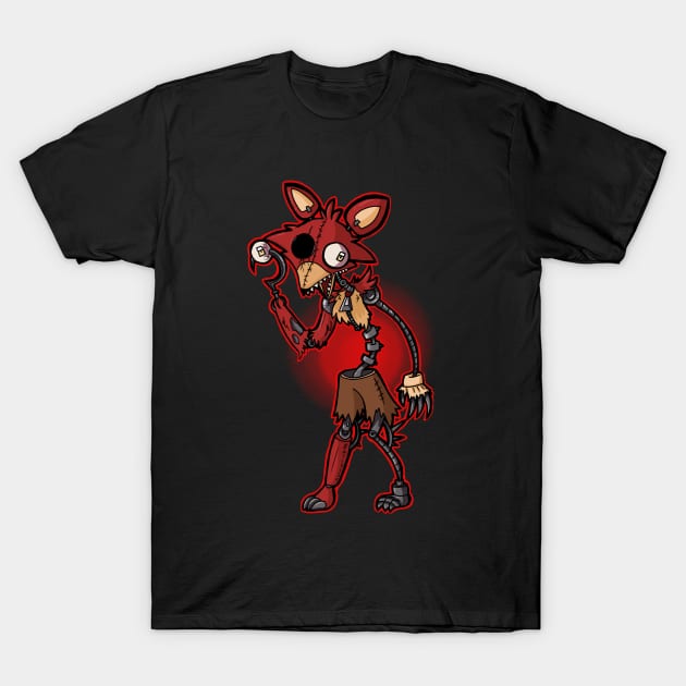 Invader Foxy T-Shirt by Bat13SJx